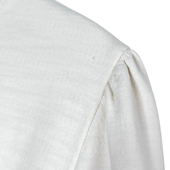 AG Jeans Hailey Sweatshirt in Poster Splash Ivory Dust - Picture 5 of 6